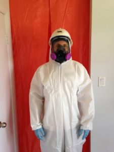 Worker in Personal Protective Equipment