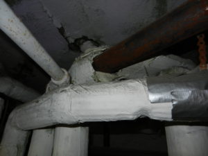 Pipe wrap removal